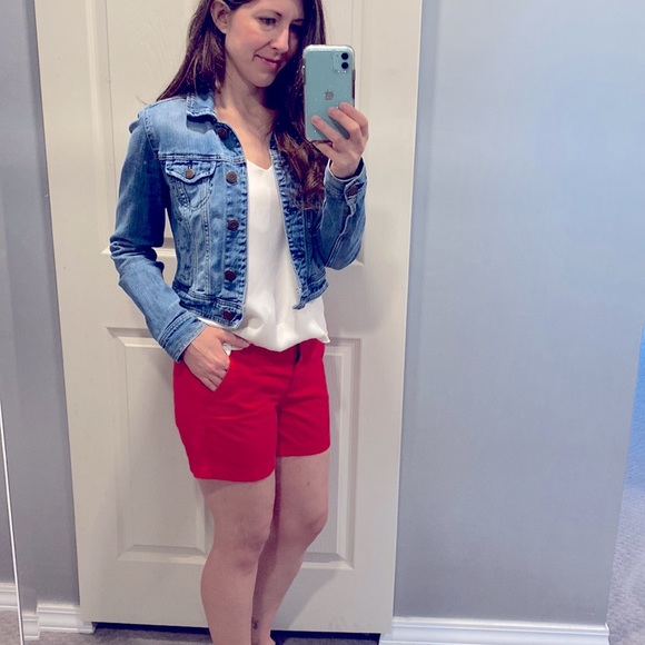 J. Crew Pants - Red Shorts by J. Crew